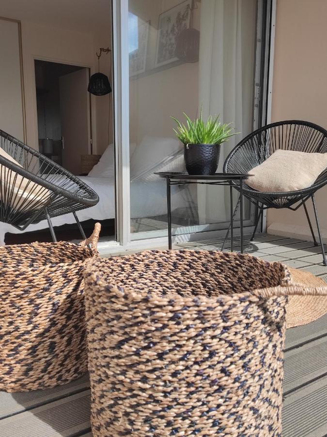 Le 3 Appartement Vue Mer Avec Jardin 100M De La Plage Et De La Thalasso كونكارنو المظهر الخارجي الصورة